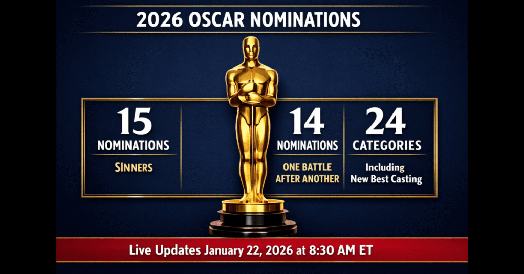 2026 Oscar Nominations LIVE Updates